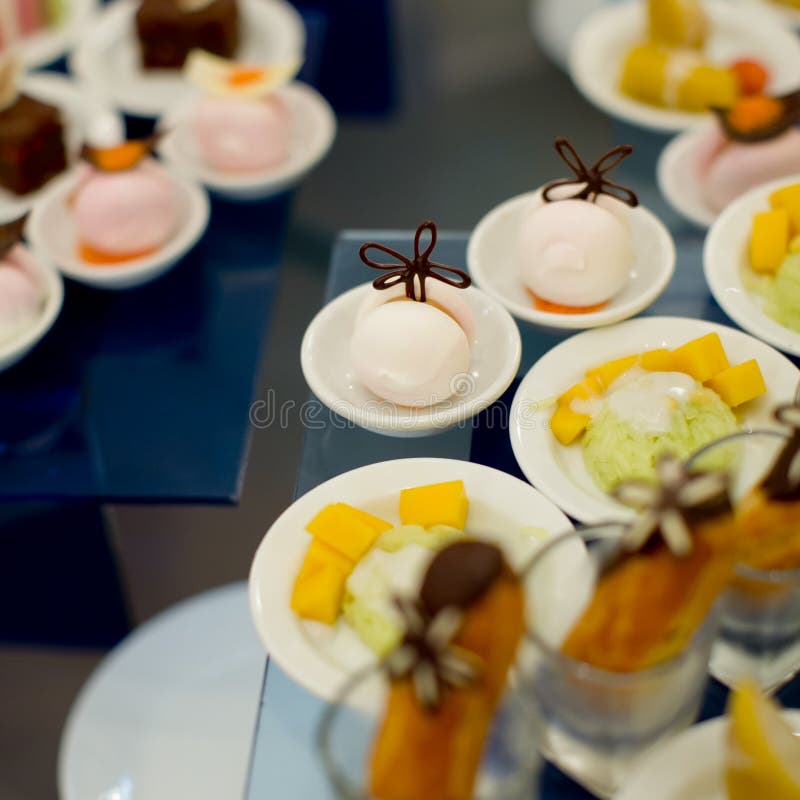 Appetizer Finger Food at Party Stock Image - Image of ceremony, little