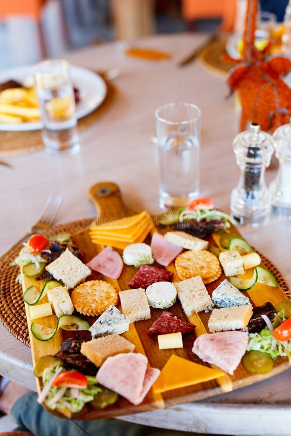 Appetizers platter stock photo. Image of delicatessen 154455808