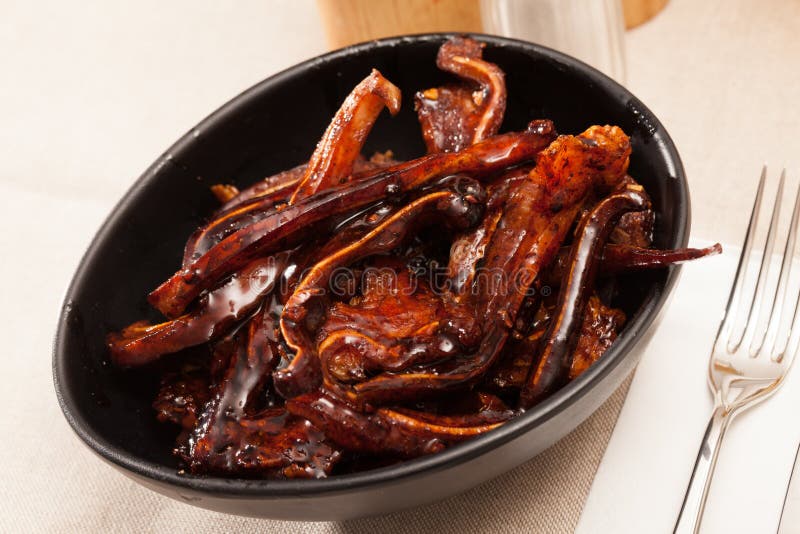 Appetizing Korean Pork Ears Stock Photo Image of nutrition, prepare