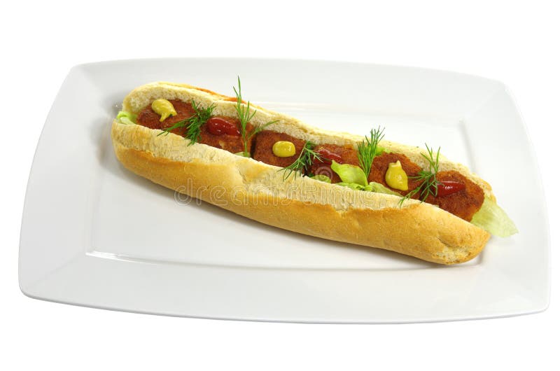 Appetizing sandwich stock images