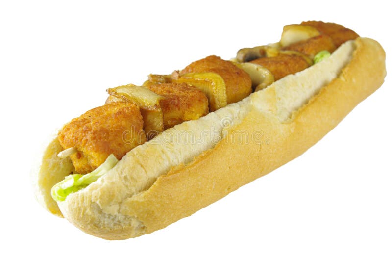 Appetizing sandwich stock photography