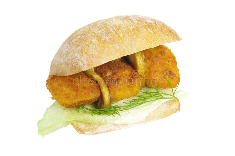 Appetizing sandwich royalty free stock images