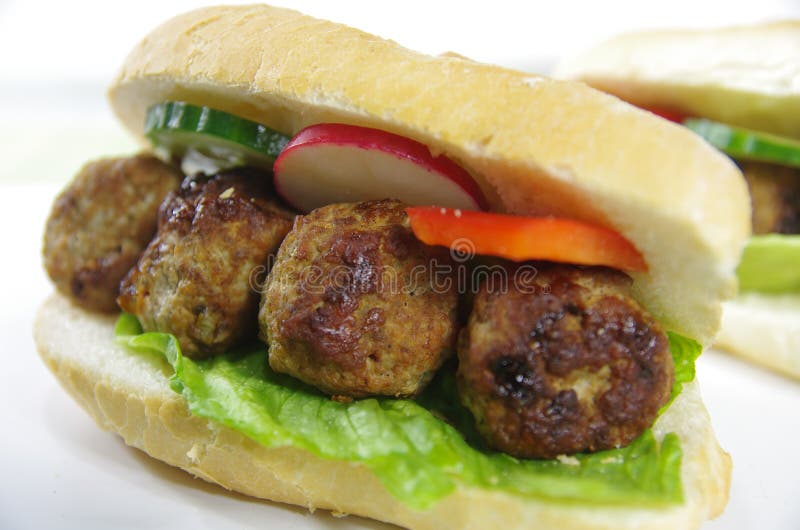 Appetizing sandwich royalty free stock photo