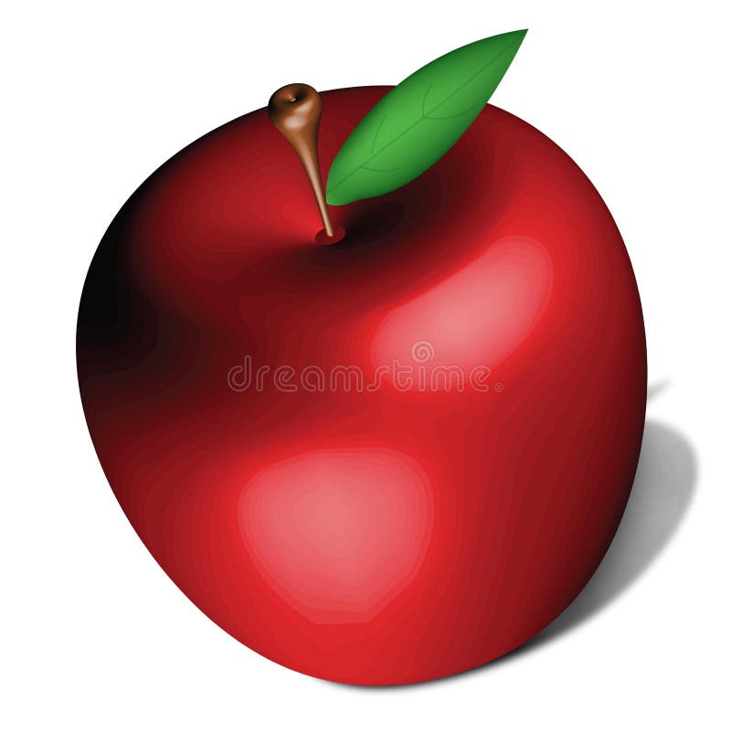 An apple