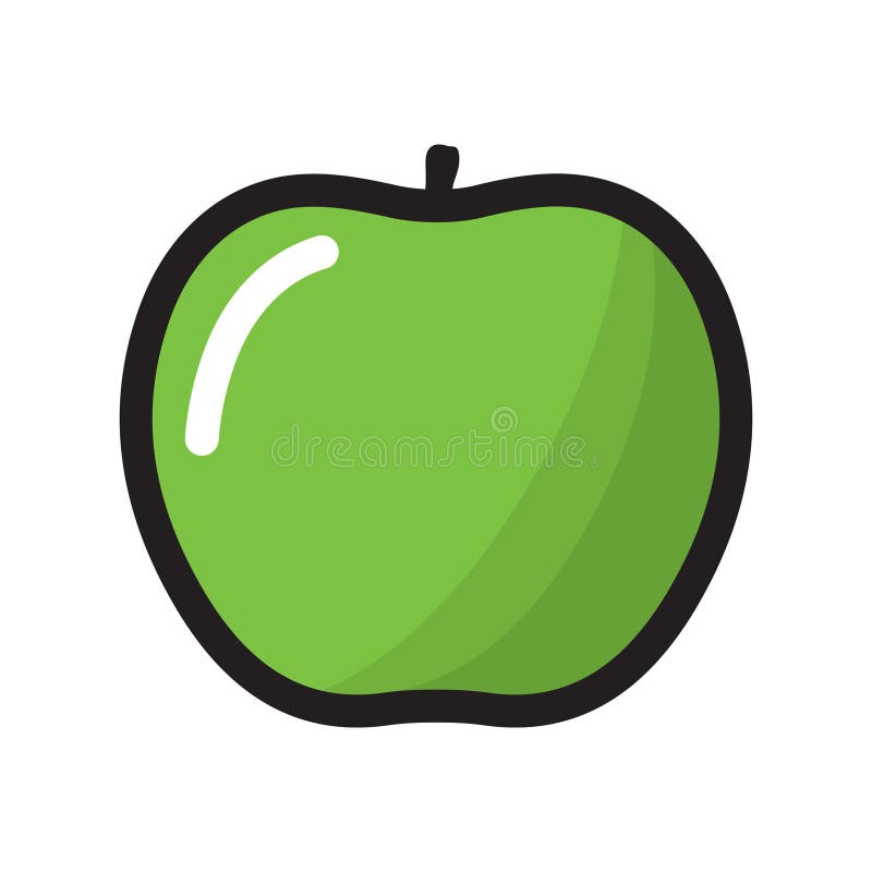 Apple royalty-vrije illustratie