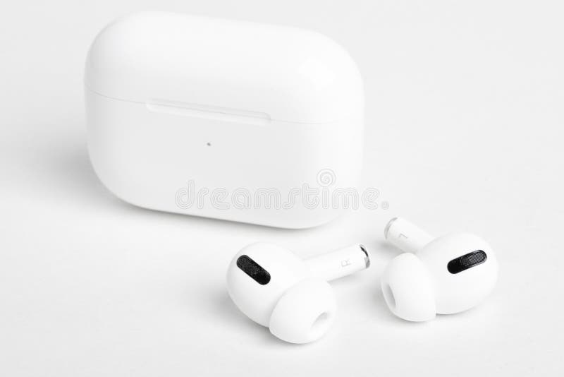 Apple AirPods Pro Buds With Closed Charging Case