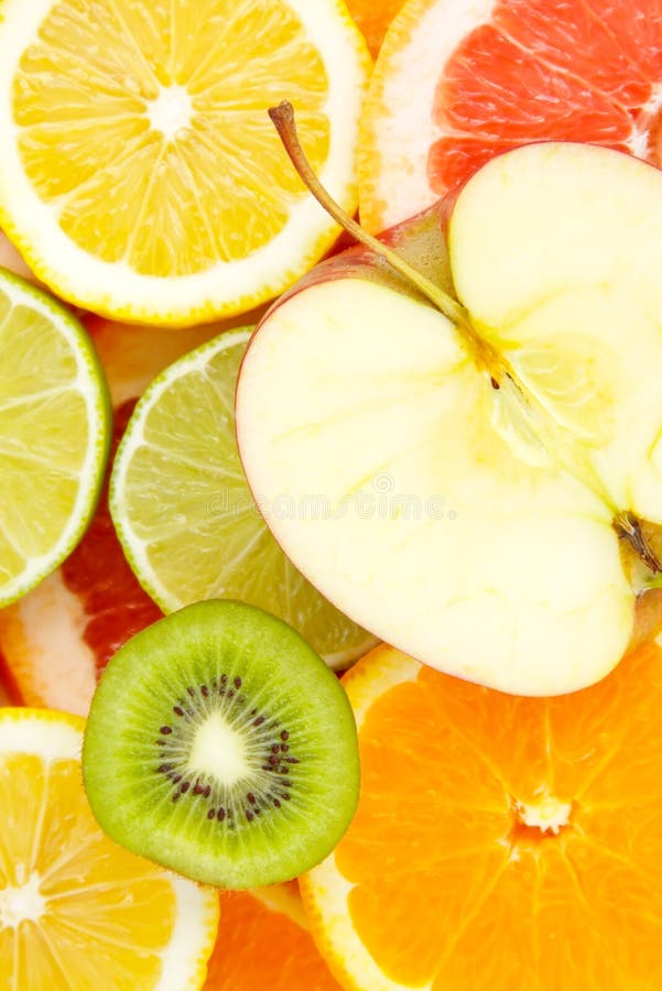 An Apple on a Background Citrus Fruit Stock Photo Image of food, lime