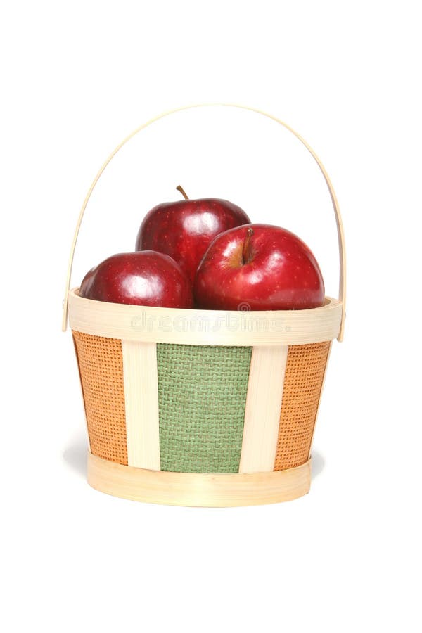 Apple basket stock image. Image of closeup, nutrition 1859359