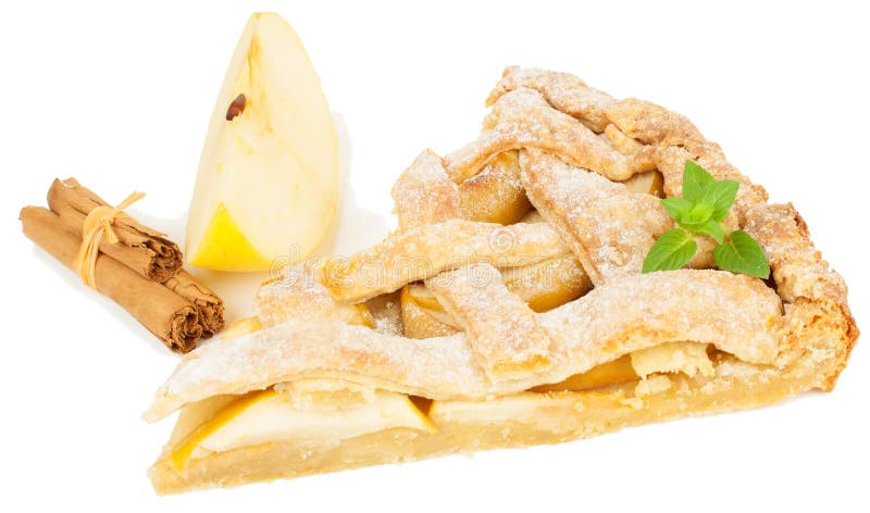 Apple cake royalty free stock image