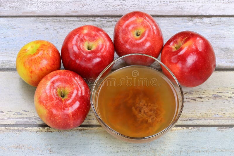 Apple cider vinegar with mother enzymes