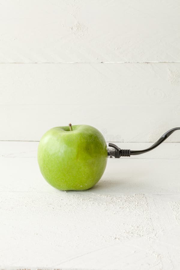 Apple connected stock photo. Image of mobile, technology - 66864232