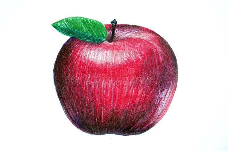 sketch apple Stock Photo - Alamy