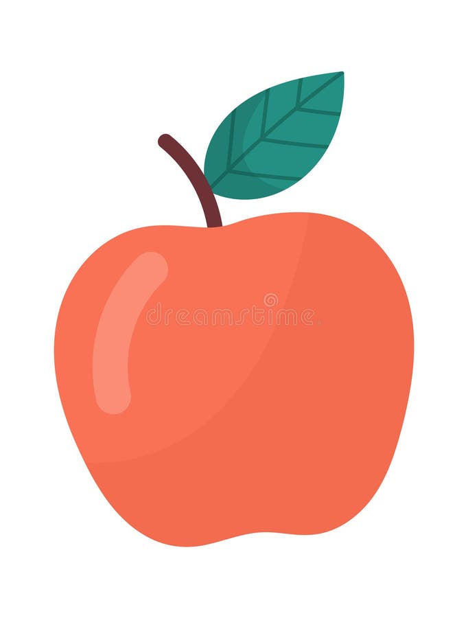 Apple Fruit Icon stock vector. Illustration of food 279341881
