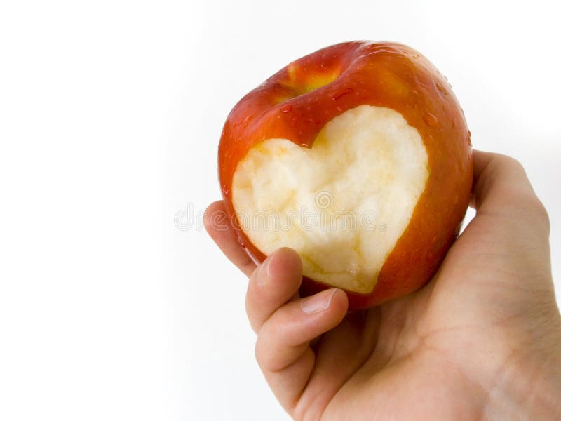 Apple with heart 02