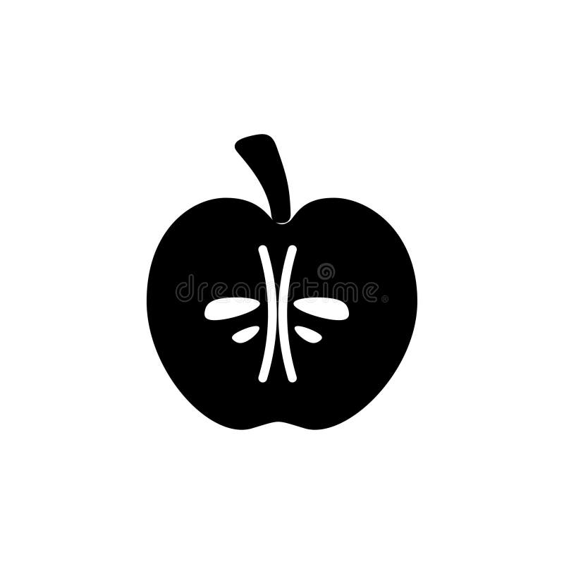 Apple icon . apple symbol stock vector. Illustration of symbol 276765828