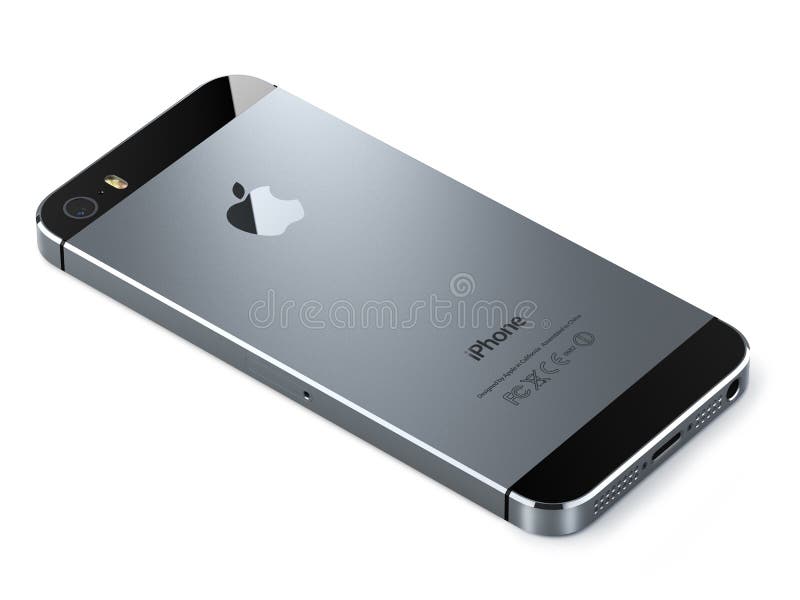 Apple iphone 5s space grey (back)