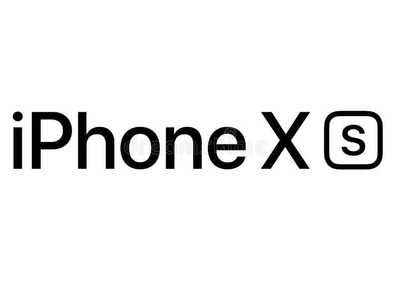 Apple IPhone XR Logo editorial photography. Illustration of logo ...