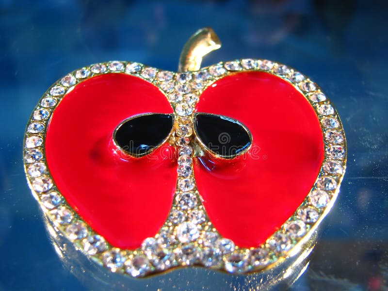 Apple jewellery stock photo. Image of finery, jewelry 3160544