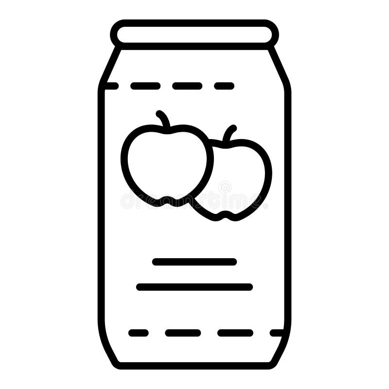 Download Apple Juice Package Vector Icon Stock Vector ...