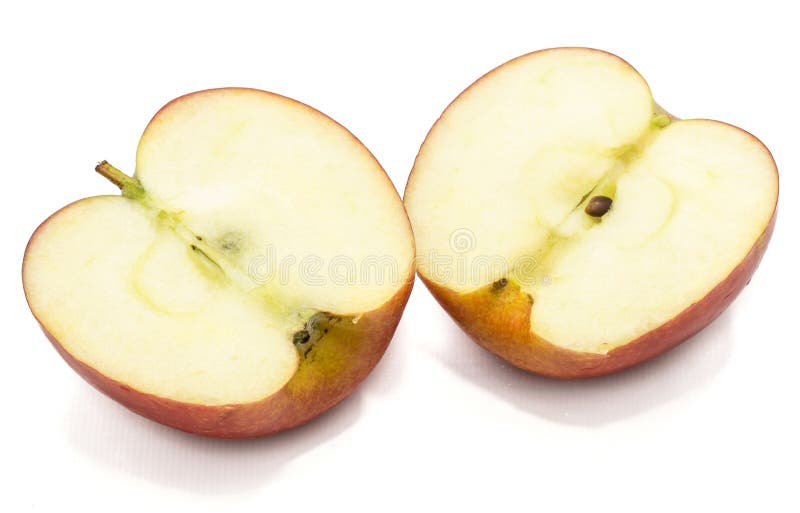 Apple Kanzi lokalisierte stockfoto. Bild von apfel, fällig 103398276