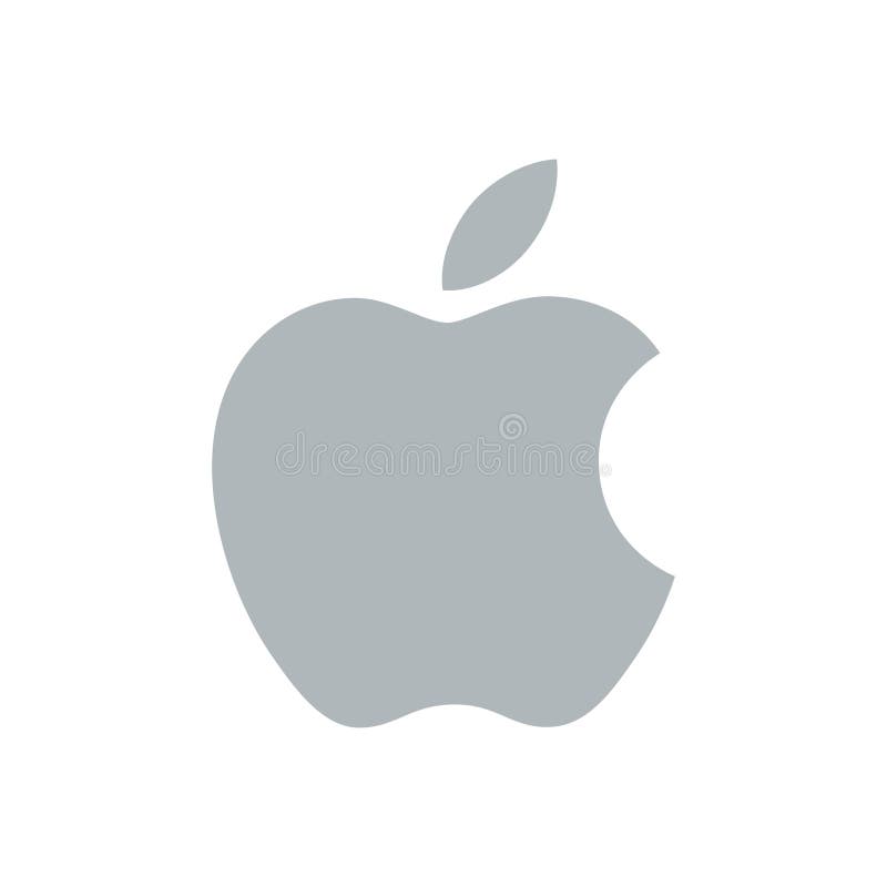 Apple Logo Vector or IPhone Logo Editorial Photography ...