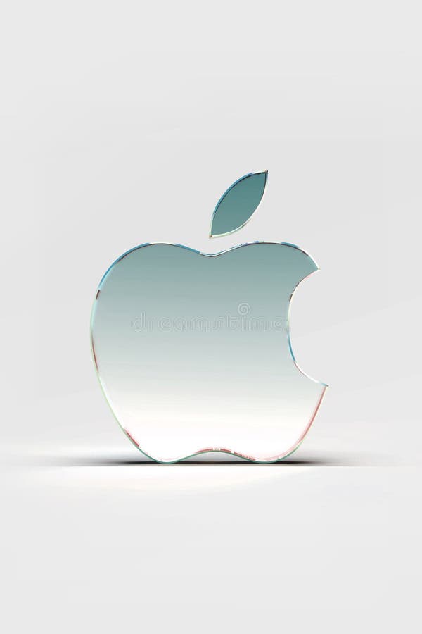 Apple Logo Wallpaper, Light Background Editorial Photography - Illustration  of challenge, digital: 143126227