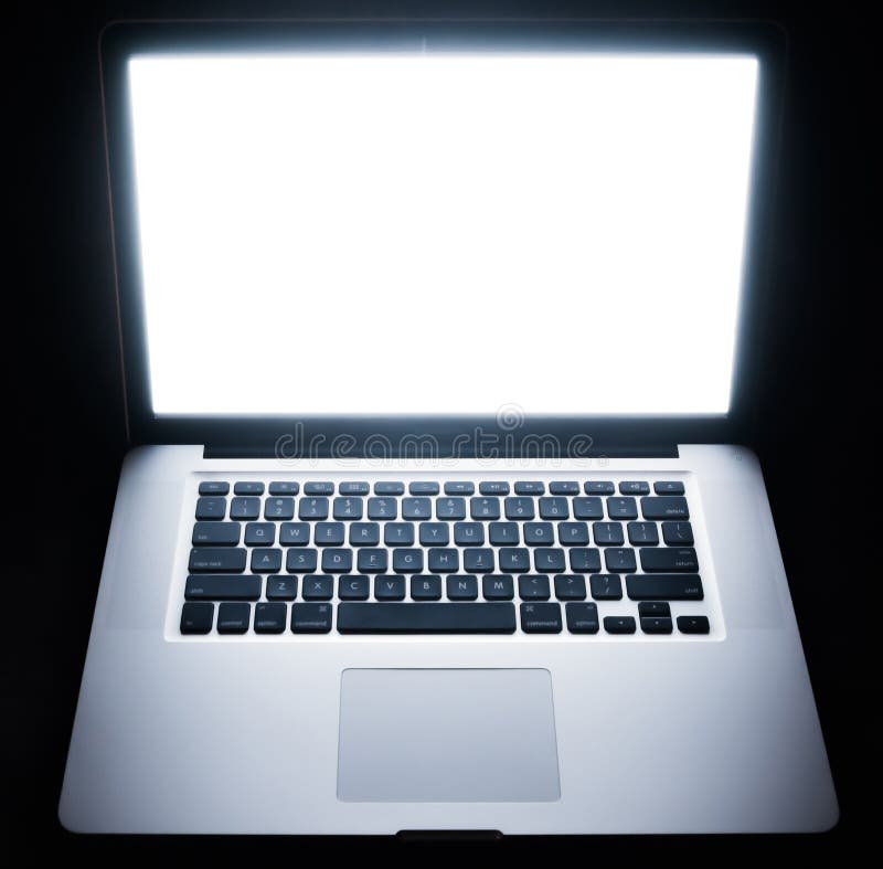 Apple MacBook Mac laptop editorial stock image. Image of logo 18956669