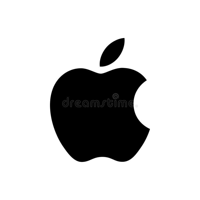 Kyiv, Ukraine - March 30, 2021: Apple Logo. UI UX White User ...