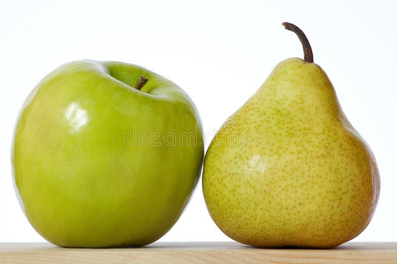 Apple and pear