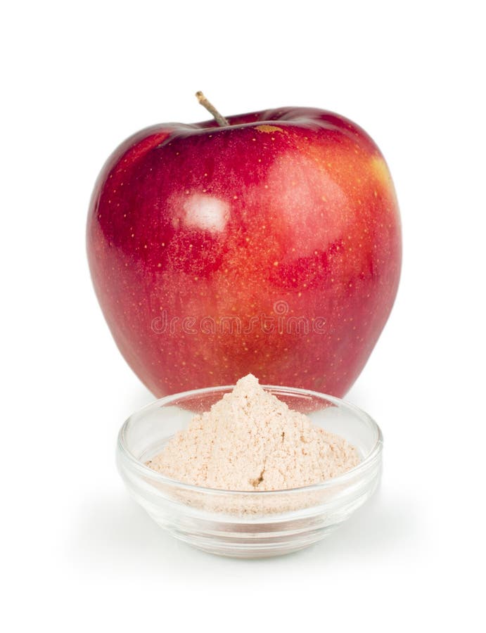 Apple and pectin powder stock image. Image of vegetarian 33618977