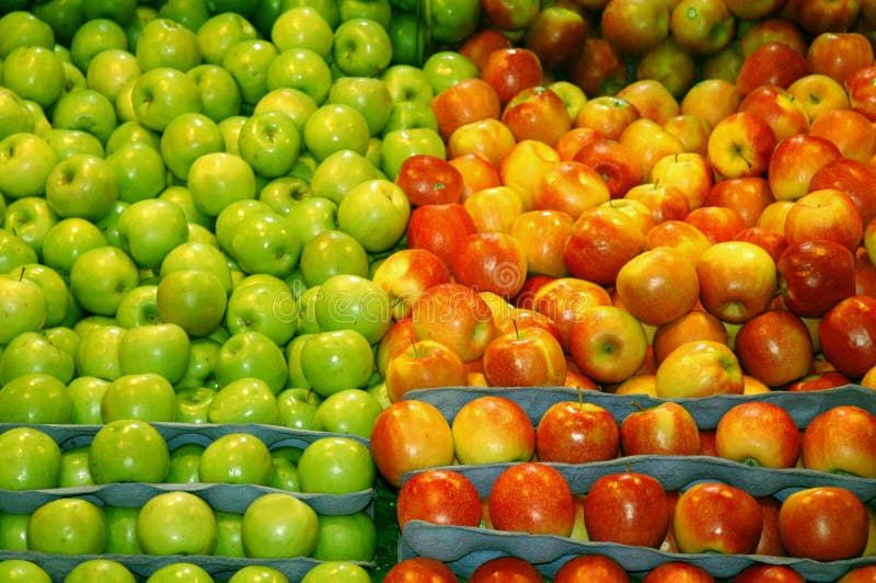 The Apple Shop stock photography