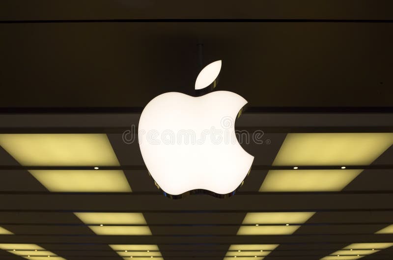 Apple shoppar i Sidney arkivbild Apple shoppar i Sidney arkivbild