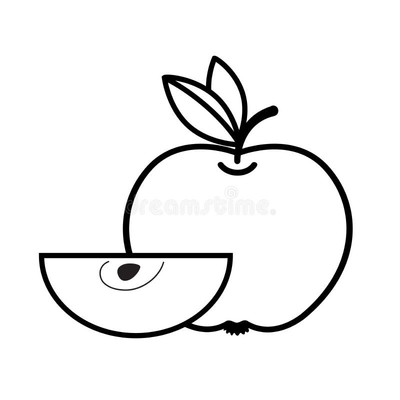 Apple Linear Stock Illustrations 7 005 Apple Linear Stock Illustrations Vectors Clipart Dreamstime