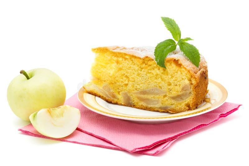 Apple sponge cake