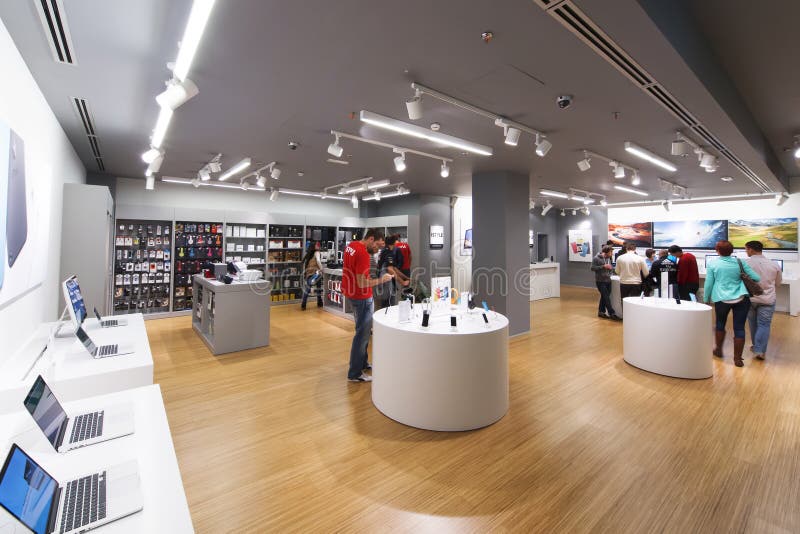 Apple Retail Store editorial image. Image of cellular - 89164755