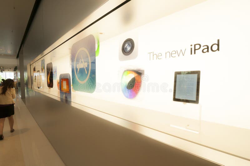 Apple Store stock photos