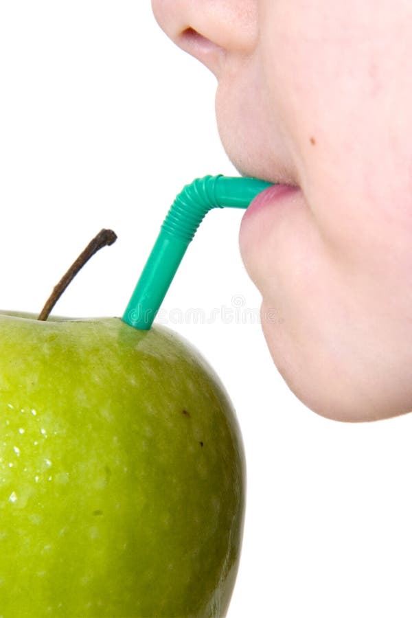 Apple and straw new 2