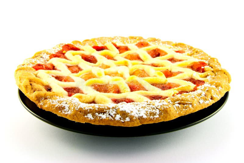 Apple and Strawberry Pie