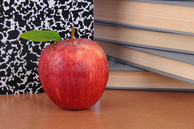 Apple on Teachers Desk
