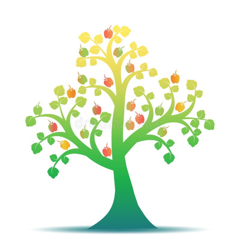 Apple Tree royalty free illustration