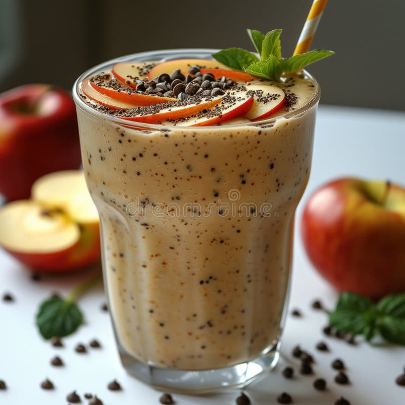 Apple Vitamin Cocktail in a Glass Stock Illustration - Illustration of ... Apple Vitamin Cocktail in a Glass Stock Illustration - Illustration of ...