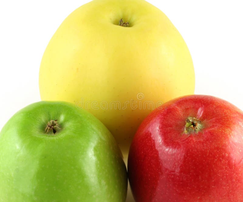 Apples close up