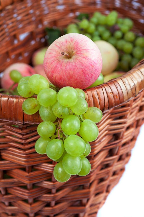 Apples And Grapes Stock Photo Image Of Natural Juicy 31524422