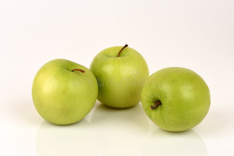 Apples Green stock image