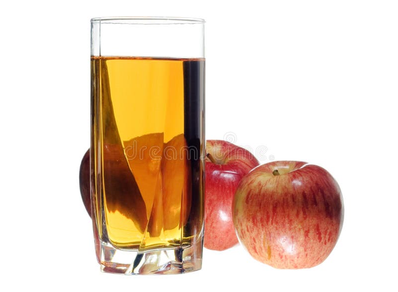 Apples with and juice