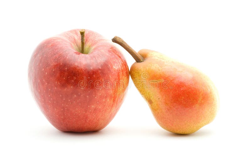 Apples and pears stock image. Image of pears, fruit, diet 6538971