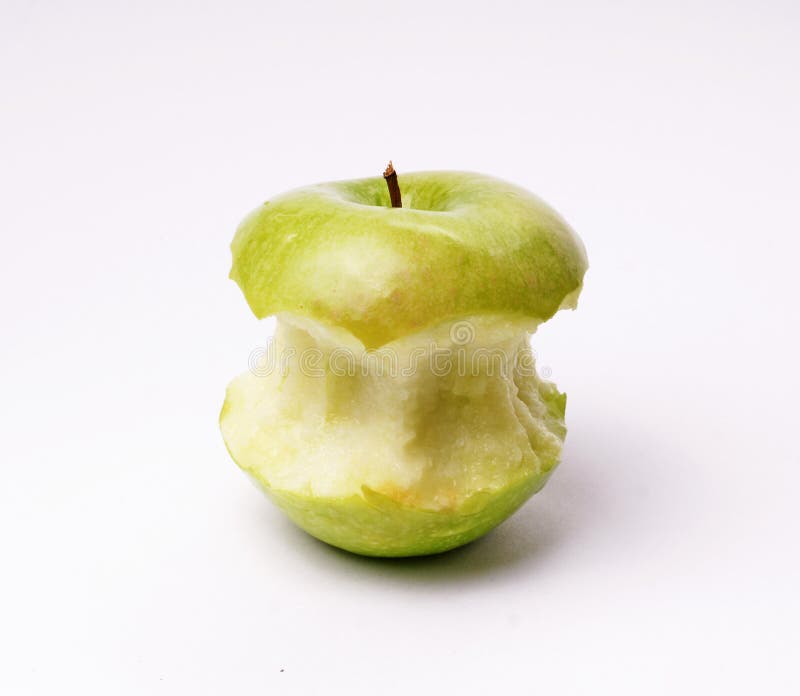 Apples on a white background.