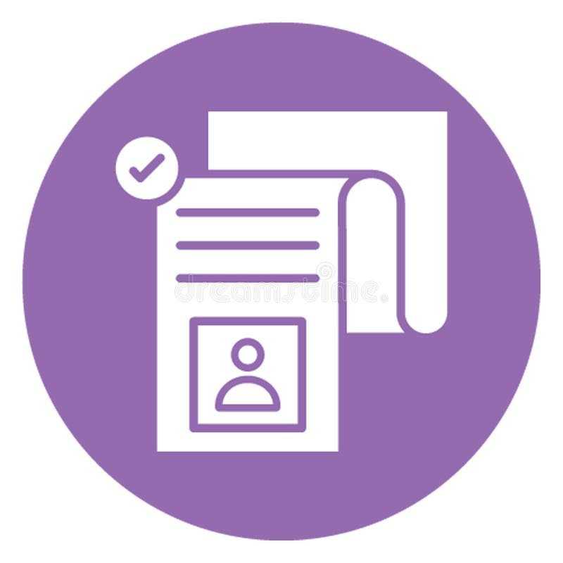 Applicant, employee selection. Vector icon which can easily modify or edit royalty free illustration.