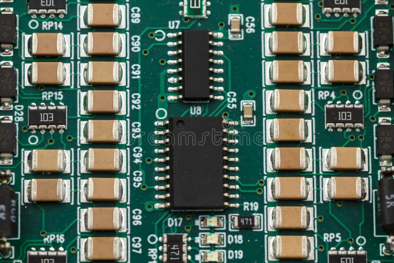 Application Specific Integrated Circuit royalty free stock photography