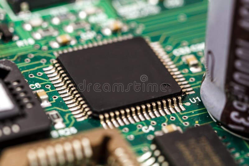 Application Specific Integrated Circuit royalty free stock photo